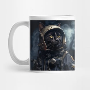 Astronaut Cat in Space - Bombay Mug